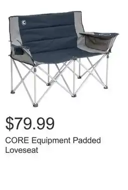 Costco CORE Equipment Padded Loveseat offer