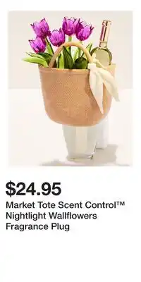 Bath & Body Works Market Tote Scent Control Nightlight Wallflowers Fragrance Plug offer