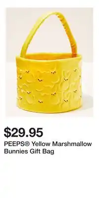 Bath & Body Works PEEPS Yellow Marshmallow Bunnies Gift Bag offer