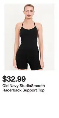 Old Navy Old Navy StudioSmooth Racerback Support Top offer