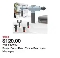 Belk Power Boost Deep Tissue Percussion Massager offer