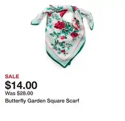 Belk Butterfly Garden Square Scarf offer