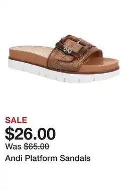 Belk Andi Platform Sandals offer