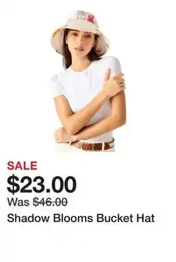 Belk Shadow Blooms Bucket Hat offer