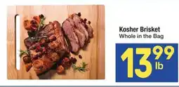 Albertsons Kosher Brisket Whole in the Bag offer