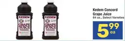 Albertsons Kedem Concord Grape Juice offer