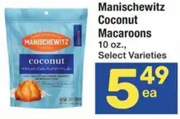 Albertsons Manischewitz Coconut Macaroons offer