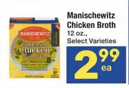 Albertsons Manischewitz Chicken Broth offer