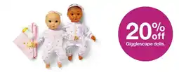Target Gigglescape dolls offer