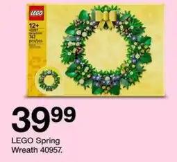 Target LEGO Spring Wreath offer