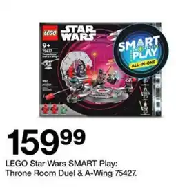 Target LEGO Star Wars SMART Play: Throne Room Duel & A-Wing offer
