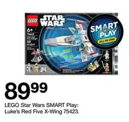 Target LEGO Star Wars SMART Play: Luke's Red Five X-Wing offer