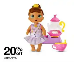 Target Baby Alive offer