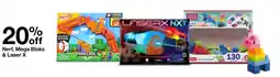 Target Nerf, Mega Bloks & Laser X offer