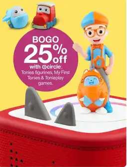 Target Tonies figurines, My First Tonies & Tonieplay games offer