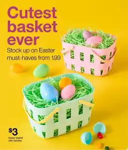 Target Easter basket with handles offer