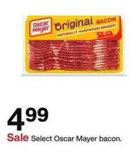 Target Select Oscar Mayer bacon offer