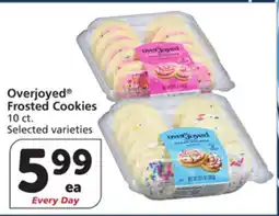 Vons Overjoyed Frosted Cookies offer