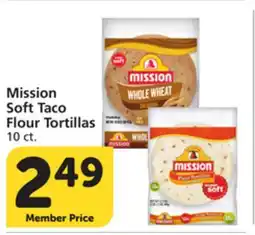 Vons Mission Soft Taco Flour Tortillas offer