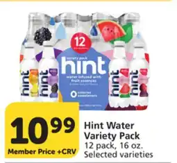 Vons Hint Water Variety Pack offer