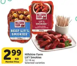 Vons Hillshire Farm Lit'l Smokies offer