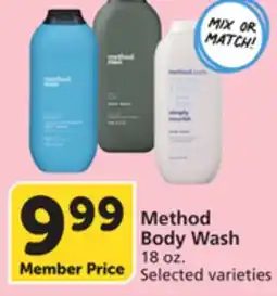 Vons Method Body Wash offer