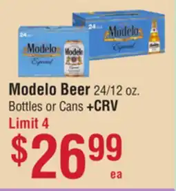 Smart & Final Modelo Beer offer