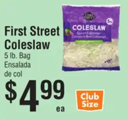 Smart & Final First Street Coleslaw offer