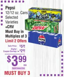 Smart & Final Pepsi offer