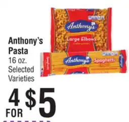 Smart & Final Anthony's Pasta offer