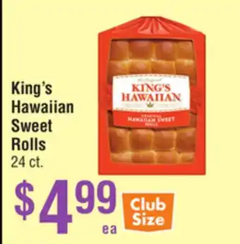 Smart & Final King's Hawaiian Sweet Rolls offer