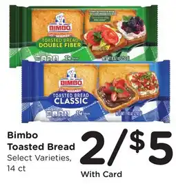 Ralphs Bimbo Toasted Bread offer