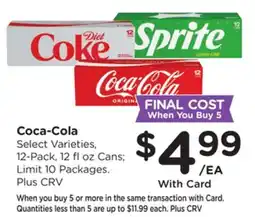 Ralphs Coca-Cola offer