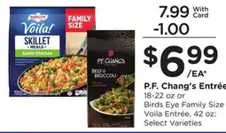 Ralphs P.F. Chang's Entrée offer