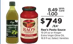 Ralphs Rao's Pasta Sauce offer