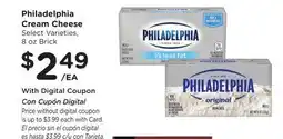 Ralphs Philadelphia Cream Cheese offer