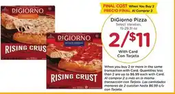 Ralphs DiGiorno Pizza offer