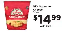 Ralphs V&V Supremo Cheese offer