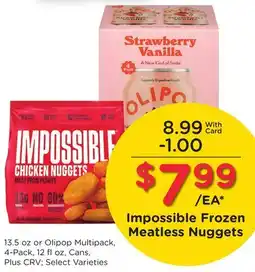 Ralphs Impossible Frozen Meatless Nuggets offer