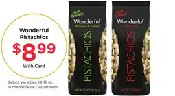 Ralphs Wonderful Pistachios offer