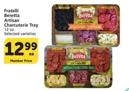 Albertsons Fratelli Beretta Artisan Charcuterie Tray offer