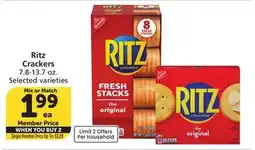 Albertsons Ritz Crackers offer