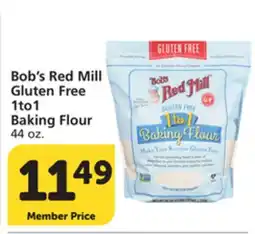 Albertsons Bob's Red Mill Gluten Free 1to1 Baking Flour offer