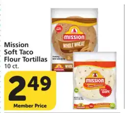 Albertsons Mission Soft Taco Flour Tortillas offer