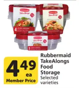 Albertsons Rubbermaid TakeAlongs Food Storage offer
