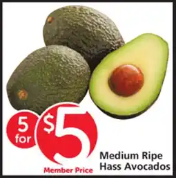 Albertsons Medium Ripe Hass Avocados offer
