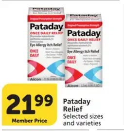 Albertsons Pataday Relief offer