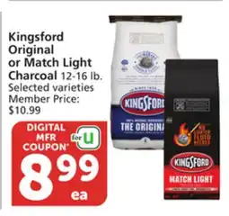 Albertsons Kingsford Original or Match Light Charcoal offer
