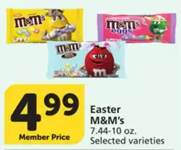Albertsons Easter M&M's offer