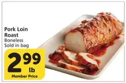 Albertsons Pork Loin Roast offer